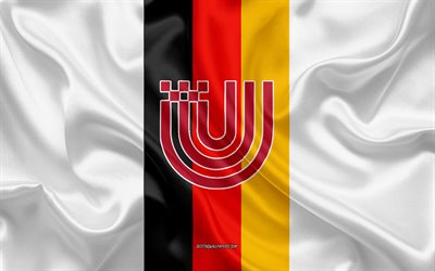 Bremenin yliopiston tunnus, Saksan lippu, Bremenin yliopiston logo, Bremen, Saksa, Bremenin yliopisto