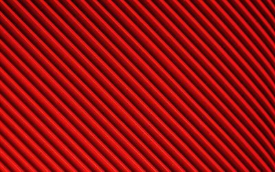 red 3d texture with lines, creative red texture, red lines background, grunge background, creative backgrounds