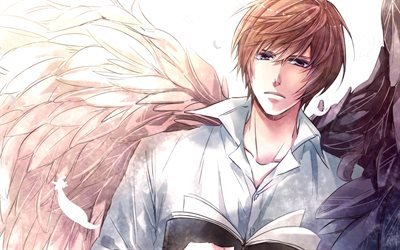 Light Yagami, protagonist, Death Note Series, manga, Death Note, Mikami Teru, Yagami Raito