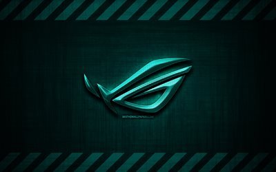 Nvidia logo, 4k, turquoise metal background, grunge art, Nvidia, brands, creative, Nvidia 3D logo, artwork, Nvidia turquoise logo
