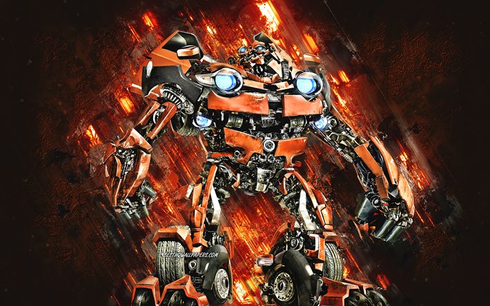 Sideswipe, Transformers, r&#246;d sten bakgrund, Transformers tecken, Sideswipe Autobot, Sideswipe Transformer