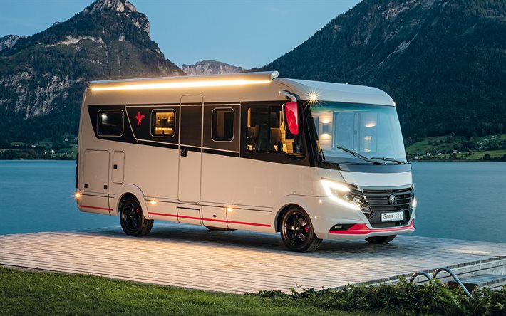 Niesmann Bischoff iSmove, camping-cars, bus 2021, HDR, concepts de voyage, maison sur roues, camping-cars Niesmann Bischoff