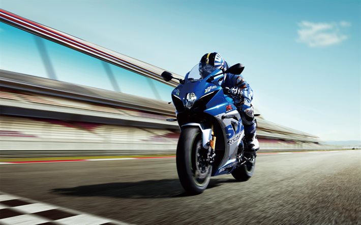 Suzuki GSX-R 1000R, 4k, 100 &#176; anniversario, 2021 moto, pista, superbike, 2021 Suzuki GSX-R 1000R, Suzuki
