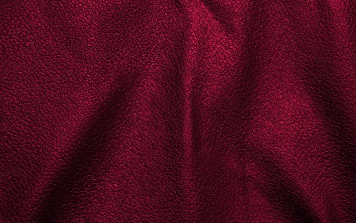pink leather background, 4k, wavy leather textures, leather backgrounds, leather textures, pink leather textures