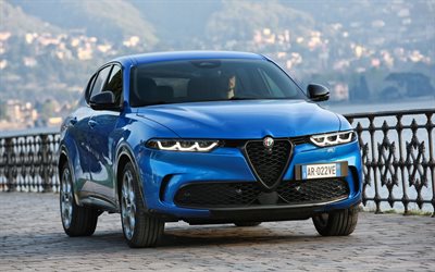 Download wallpapers Alfa Romeo Tonale Veloce, 4k, crossovers, 2022 cars ...
