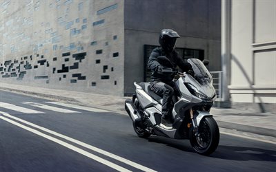 Honda ADV350, 4k, highway, 2022 bikes, scooters, 2022 Honda ADV350, japanese motorcycles, Honda