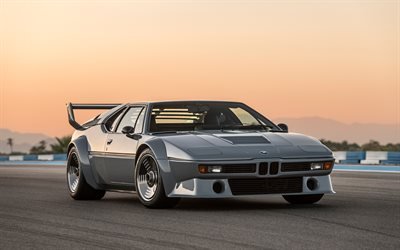 1979, BMW M1 Procar, Canepa, tuning, retro sports car, exterior, front view, sports coupe, German sports cars, BMW