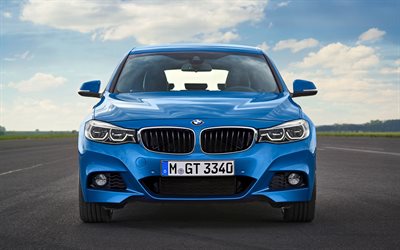 BMW 3 Series Gran Turismo, 2018, F34, front view, new cars, Gran Turismo, BMW