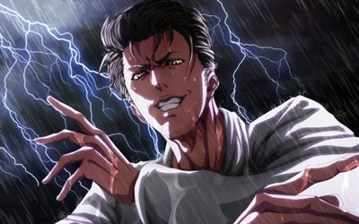 Rintaro Okabe, manga, Okarin, guerreiro, Steins Gate, Okabe Rintaro