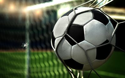 サッカーボール, サッカーの概念, ゲート, 目標は概念, サッカーゲーム