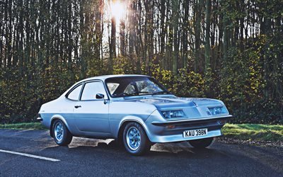 Vauxhall High Performance Firenza, 4k, retrobilar, 1974-bilar, gamla bilar, Vauxhall