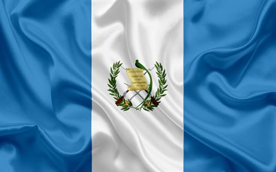 Guatemalan flag, Central America, Guatemala, national flag, Flag of Guatemala