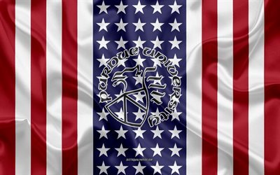 Purdue University system Emblem, American Flag, Purdue University system logo, Indiana, USA, Purdue University system