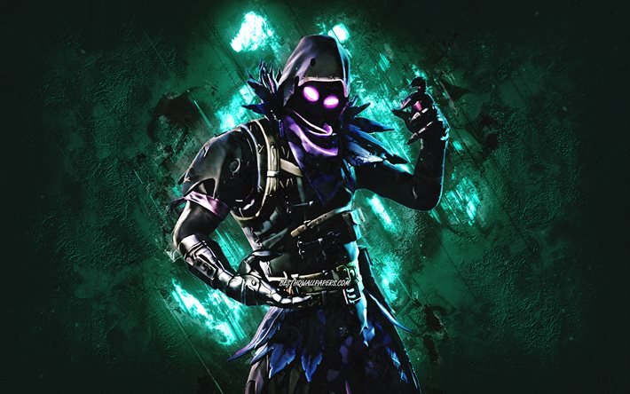 Download Wallpapers Fortnite Raven Skin Fortnite Main Characters Blue Stone Background Raven Fortnite Skins Raven Skin Raven Fortnite Fortnite Characters For Desktop Free Pictures For Desktop Free