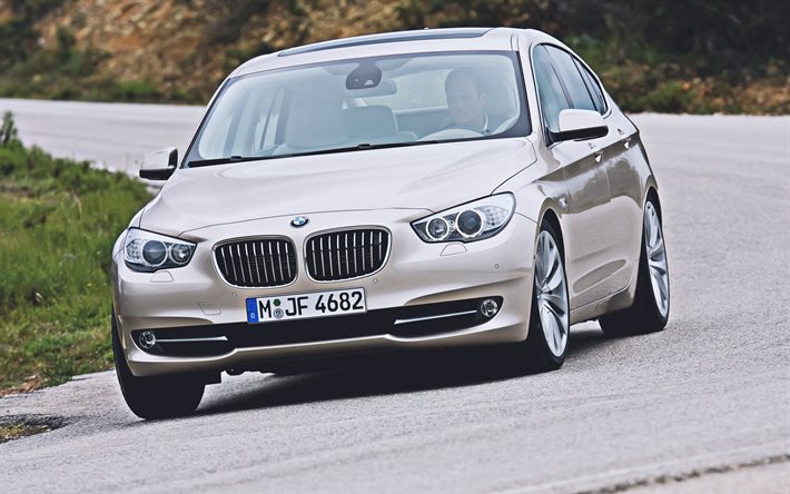 BMW 550i Gran Turismo, 4k, F07, 2013 carros, estrada, 2013 BMW s&#233;rie 5 Gran Turismo, carros alem&#227;es, BMW