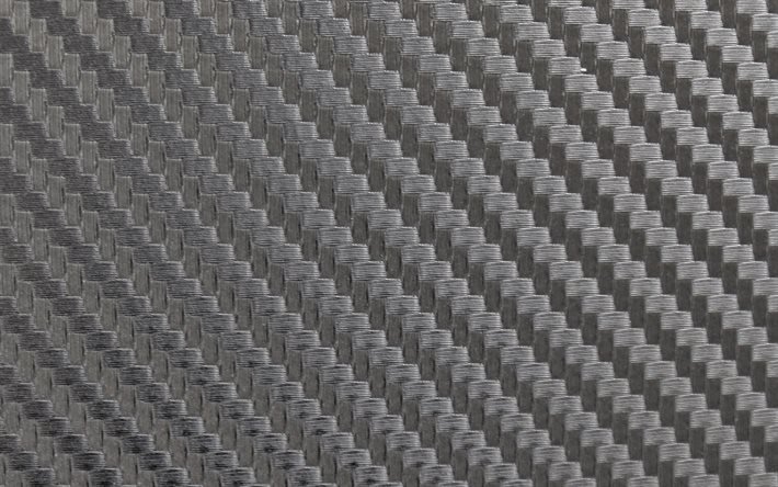 sfondo in carbonio grigio, 4k, modelli in carbonio, texture in carbonio grigio, texture di vimini, creativo, texture in vimini in carbonio, linee, sfondi in carbonio, sfondi grigi, texture in carbonio