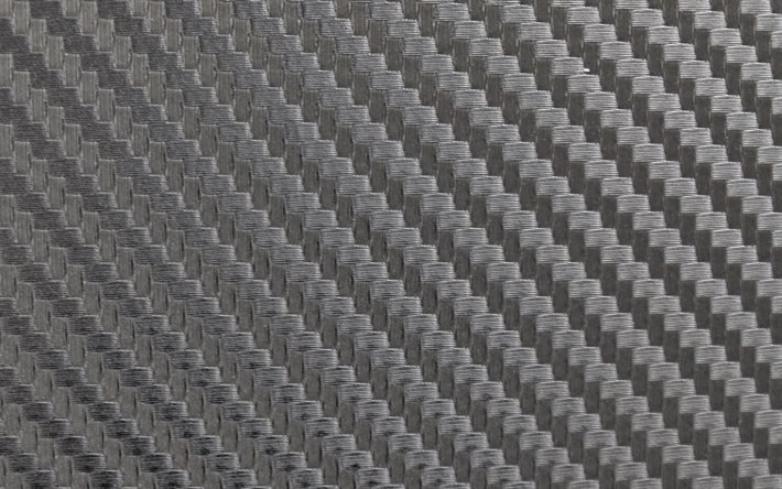 gray carbon background, 4k, carbon patterns, gray carbon texture, wickerwork textures, creative, carbon wickerwork texture, lines, carbon backgrounds, gray backgrounds, carbon textures