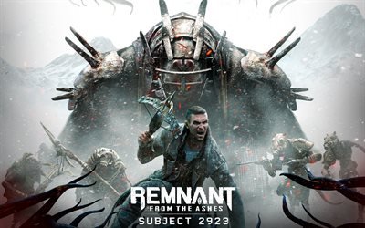 Remnant From the Ashes, poster, promo materials, Action, RPG, Unreal Engine 4, Gunfire Games