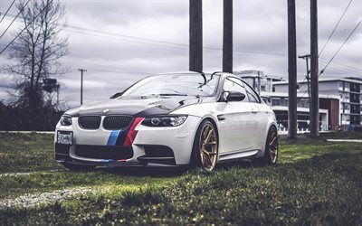 BMW M3, tuning BMW, M Sports, Bronze Wheels, BMW E92