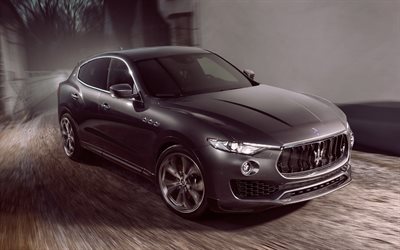 Novitec, tuning, Maserati Levante, 4k, en 2017, des voitures, des voitures de luxe, Levante, Maserati