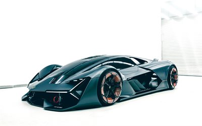 Lamborghini Terzo Millennio, Concept, 2017, Supercar, racing cars, sports cars, Lamborghini