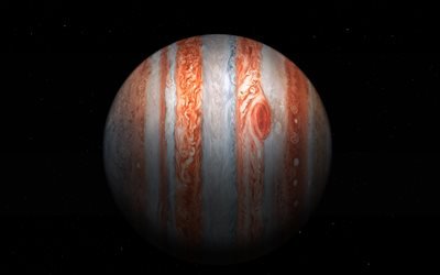 Jupiter, les &#233;toiles, le syst&#232;me solaire, les plan&#232;tes, galaxie, sci-fi, vaisseau spatial