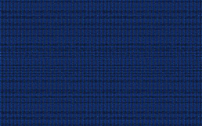 Blue knitted texture, blue, fabric texture, knitted background, knitted texture