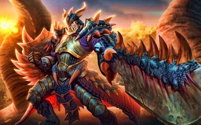 Ares, 4k, Smite God, 2019 games, Smite, MOBA, Smite characters, Ares Smite