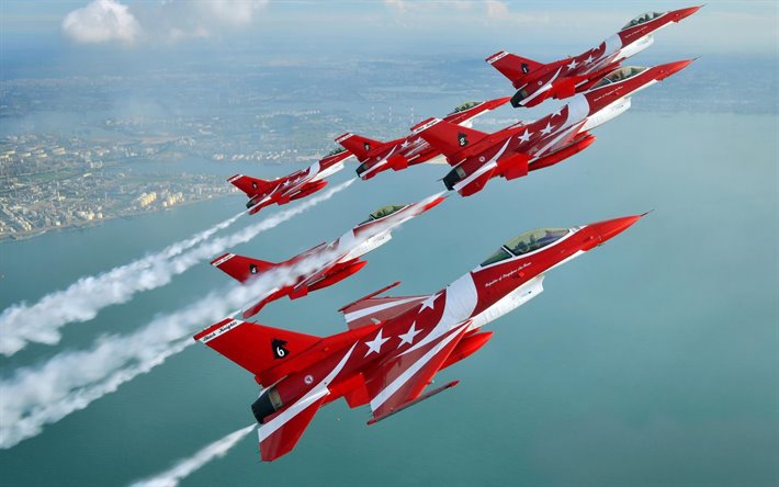 General Dynamics F-16 Fighting Falcon, RSAF Black Knights, F-16C Fighting Falcon, Singapore, fighter jets, Singapore Air Force