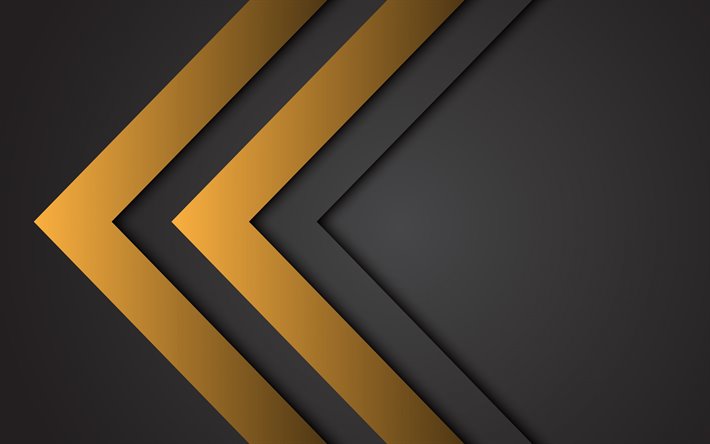 schwarz-gold-hintergrund, goldene linien hintergrund, schwarzes papier textur, goldene linien, textur, geometrische hintergr&#252;nde