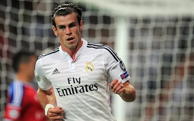 Gareth Bale, 4k, Real Madrid, Spain, football, Welsh football player
