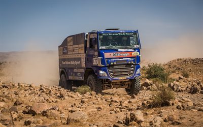 GinAF X 2222, Dakar, 4x4, 1000 hp, rally truck, desert, race