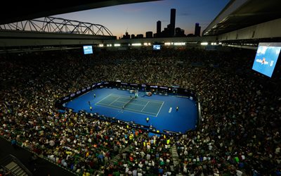 Rod Laver Arena, tennis stadium, sports arena, tennis, Melbourne, Australia