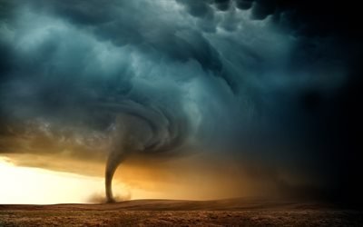tornado, storm, disaster, natural phenomena, rain, strong wind