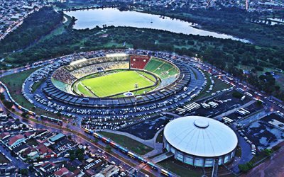 Park Brezilyalı bir Futbol Stadyumu, Uberlandia By Football, Estadio Municipal Park Otelleri, Uberlandia, Brezilya Biliyordu