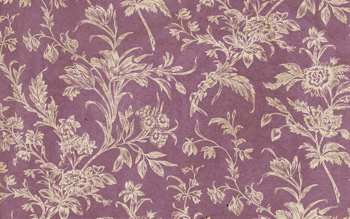 viola fiore retr&#242; texture, retro floral background, retr&#242;, texture, floreale, ornamento, texture ornamento