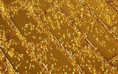 golden texture, gold bars, gold metal texture, golden background