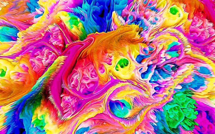 colorful paint splashes, liquid textures, abstract art, creative, abstract splashes, colorful backgrounds, abstract backgrounds, paint splashes textures