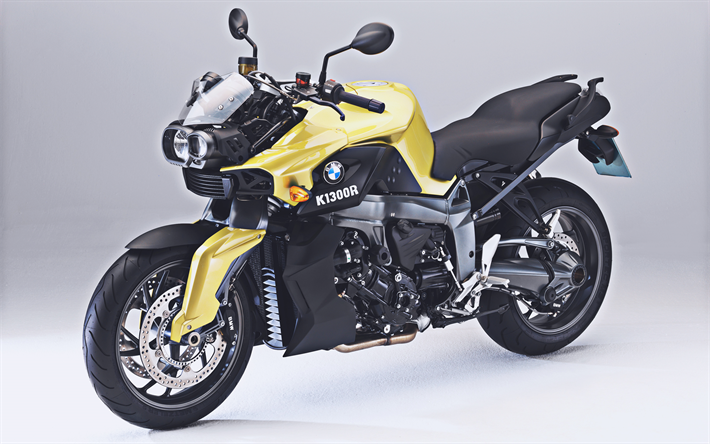 BMW K 1300 R, 4k, superbikes, 2015 bikes, studio, 2015 BMW K 1300 R, german motorcycles, BMW