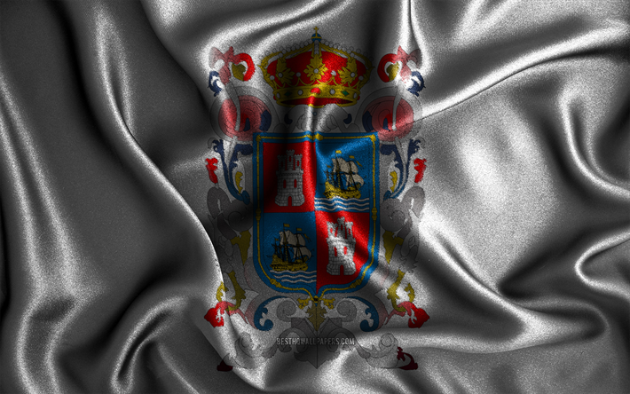 bandera de campeche, 4k, banderas onduladas de seda, estados mexicanos, d&#237;a de campeche, banderas de tela, arte 3d, campeche, am&#233;rica del norte, estados de m&#233;xico, bandera 3d de campeche, m&#233;xico