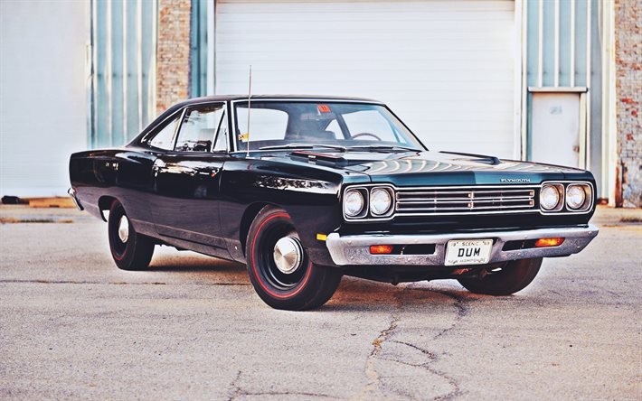 Plymouth Road Runner Coup&#233;, 1969 auto, auto retr&#242;, RM21, muscle cars, 1969 Plymouth Road Runner, auto americane, Plymouth