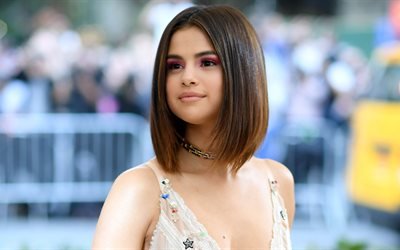 4k, Selena Gomez, 2017, beleza, cantora norte-americana, Hollywood