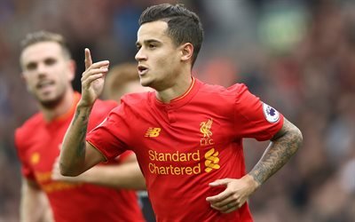 Philippe Coutinho, footballers, Premier League, MU, Manchester United, Phil Coutinho