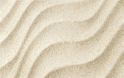 la textura de la arena, las olas en la arena, playa, arena blanca, verano