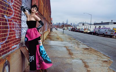 4k, Katy Perry, 2018, photoshoot, Moschino-Kampanja, supert&#228;hti&#228;, amerikkalainen laulaja