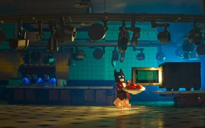 The Lego Batman, comedy, kitchen, 2017, animation
