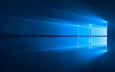 Windows 10, logos Windows, emblems