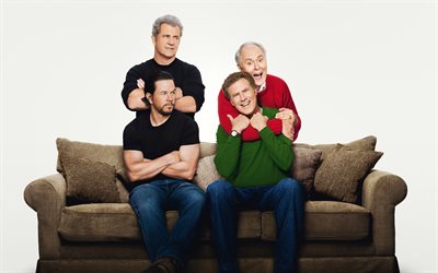 Daddys Home 2, 2017, Mel Gibson, John Cena, Will Ferrell, John Lithgow