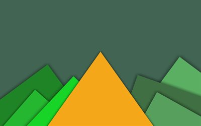 material design, mountains, minimal, android, lollipop, lines, geometric shapes, creative, strips, geometry