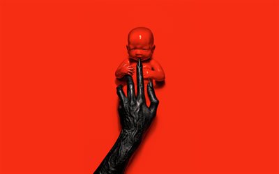 American Horror Story, 4k, poster, 2018 film, la Stagione 8, Serie TV